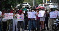Estudiantes del CCH Sur se movilizan por segundo día por el asesinato de Jesús Israel