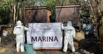La Semar desmantela narcolaboratorio en Nayarit; decomisa 12.8 toneladas de droga