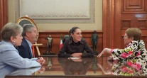 Bachelet visita a Sheinbaum para hablar de América Latina y mujeres en la política