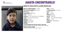 Autoridades activan alerta para localizar a Renata Zoe, de seis años, en Edomex