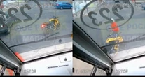 VIDEO ¬ Sujetos tratan de robar a pasajeros de autobús en Toluca; conductor lo evita
