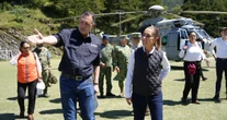 Sheinbaum recorre comunidad más afectada por lluvias en Querétaro y garantiza apoyos
