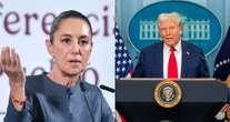Sheinbaum tiene mucho miedo a los cárteles y por eso rechazó ayuda de EU, dice Trump