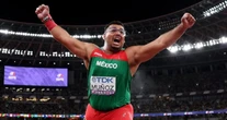 Uziel Muñoz gana plata y rompe récord mexicano en impulso de bala en Tokio 2025