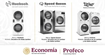 Profeco alerta sobre secadoras Huebsch, Speed Queen y Unimac por riesgo de incendio