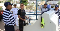 Sheinbaum inaugura el buque Marinabús y muestra avances de reconstrucción en Acapulco