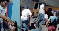 VIDEO FUERTE ¬ Comisario golpea y arrastra a niña en Yucatán; es despedido del cargo