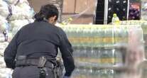 México y EU aseguran más de una tonelada de metanfetamina oculta en botellas de agua