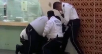 VIDEO ¬ Derechohabiente del IMSS exige medicina y elementos de seguridad lo someten