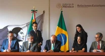México y Brasil firman acuerdos de cooperación; no pensamos en tratado comercial: CSP