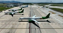 VIDEO ¬ Mexicana recibe tercer avión Embraer E195-E2 en el AIFA para su nueva flota