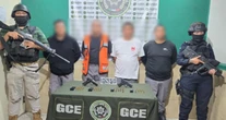 Secretaría de Seguridad y Paz de Guanajuato detiene a 8 con armas, vehículos y droga