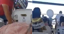 VIDEO ¬ Una balacera interrumpe graduación en una secundaria de Baja California Sur