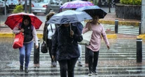 Lluvias azotan norte, centro y sur del país; hay alertas en alcaldías de la capital
