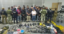 Autoridades hallan campo de adiestramiento militar con 38 fieles de la Luz del Mundo