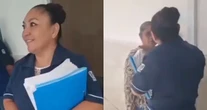 VIDEO ¬ Trabajadora del IMSS-Bienestar en Veracruz golpea a familiar de paciente