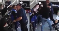 VIDEO ¬ Hombre golpea al administrador de un edificio; lo apodan #LordCity