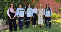 Aguascalientes hace historia: tres mujeres se preparan como maquinistas de tren