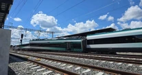 VIDEO ¬ Un vagón del Tren Maya se descarrila en Izamal, Yucatán; no hay lesionados