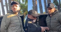 VIDEO muestra el momento en que agentes de inmigración arrestan a Julio César Jr.