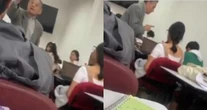 VIDEO ¬ Universidad de Chiapas suspende a maestro por insultar a alumno en clase