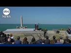 Biden says 'nothing beyond our capacity' in D-Day speech