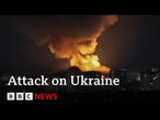 Kyiv hit by barrage of drone strikes as Putin rejects Trump's truce bid | BBC News