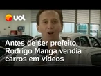 Prefeito tiktoker, Rodrigo Manga vendia carros em programas de TV antes da política; veja vídeos