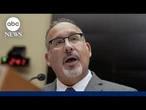 Education Secretary Miguel Cardona says ‘hate has no place on college campuses’
