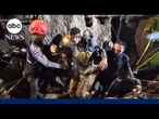 Race against time after dramatic rescue of miner trapped in flooded Laos cave