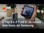 Conheça o Galaxy Z Flip 6 e o Galaxy Z Fold 6, os novos celulares dobráveis da Samsung