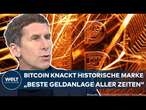 BITCOIN: „Die beste Geldanlage aller Zeiten!“ – Kryptowährung knackt erstmals 100.000-Dollar-Marke