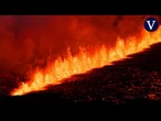 Una erupción volcánica en Islandia obliga a desalojar el famoso spa Laguna Azul