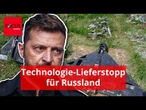 Selenskyj fordert härtere Maßnahmen gegen illegale Elektronikexporte nach Russland