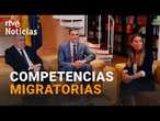 PSOE y JUNTS PACTAN la CESIÓN de competencias de MIGRACIÓN a CATALUÑA | RTVE Noticias