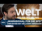 MEINUNG: Desaströse Jobcenter-Zahlen! – Vorbach nimmt SPD-Liebe zum Bürgergeld ins Visier