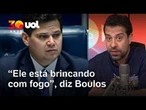 Boulos diz que Alcolumbre 'brinca com fogo' ao engavetar fim da escala 6x1; vídeo