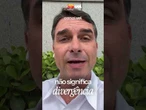 Flávio Bolsonaro pede desculpas a Michelle após acusação de 'punhalada'