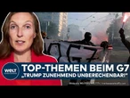 GENF IM AUSNAHMEZUSTAND: Trump, Iran und China: G7-Gipfel unter Hochspannung!