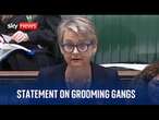 Live: Statement on grooming gang claims in the House of Commons