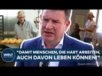 MINDESTLOHN: "Muss steigen!" Arbeitsminister Heil wirbt am Tag der Arbeit für Anhebung auf 15 Euro!