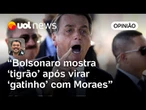 Bolsonaro se irrita, grita e xinga ao falar sobre pedido de condenação da PGR por tentativa de golpe