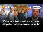 Caiado e Zema esbarram na 'seita' do clã Bolsonaro, indica pesquisa | Sakamoto