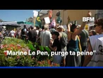 Marine Le Pen huée au lendemain de l’officialisation de sa candidature à la présidentielle