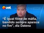 Datena sobre briga com soco envolvendo Marçal em debate do Flow: 'Bandido sempre aparece no fim'