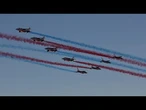 Washington : la Patrouille de France salue l’anniversaire des États-Unis