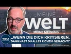 JAN FLEISCHHAUER: Politik, Kritik und Gender-Gaga! "Dann hast du alles richtig gemacht"