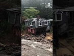 House collapses amid deadly flooding in Connecticut