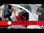 DIRECTO | El Papa recorre Madrid en el papamóvil