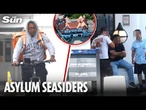 FURY as 3 top hotels used as migrant accommodation yards from Britain's Bournemouth beach